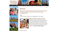 Desktop Screenshot of londonlunchbox.com